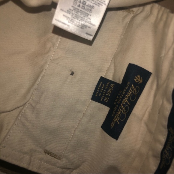 Brooks Brothers khaki pants 34x30 100% cotton - Picture 4 of 5